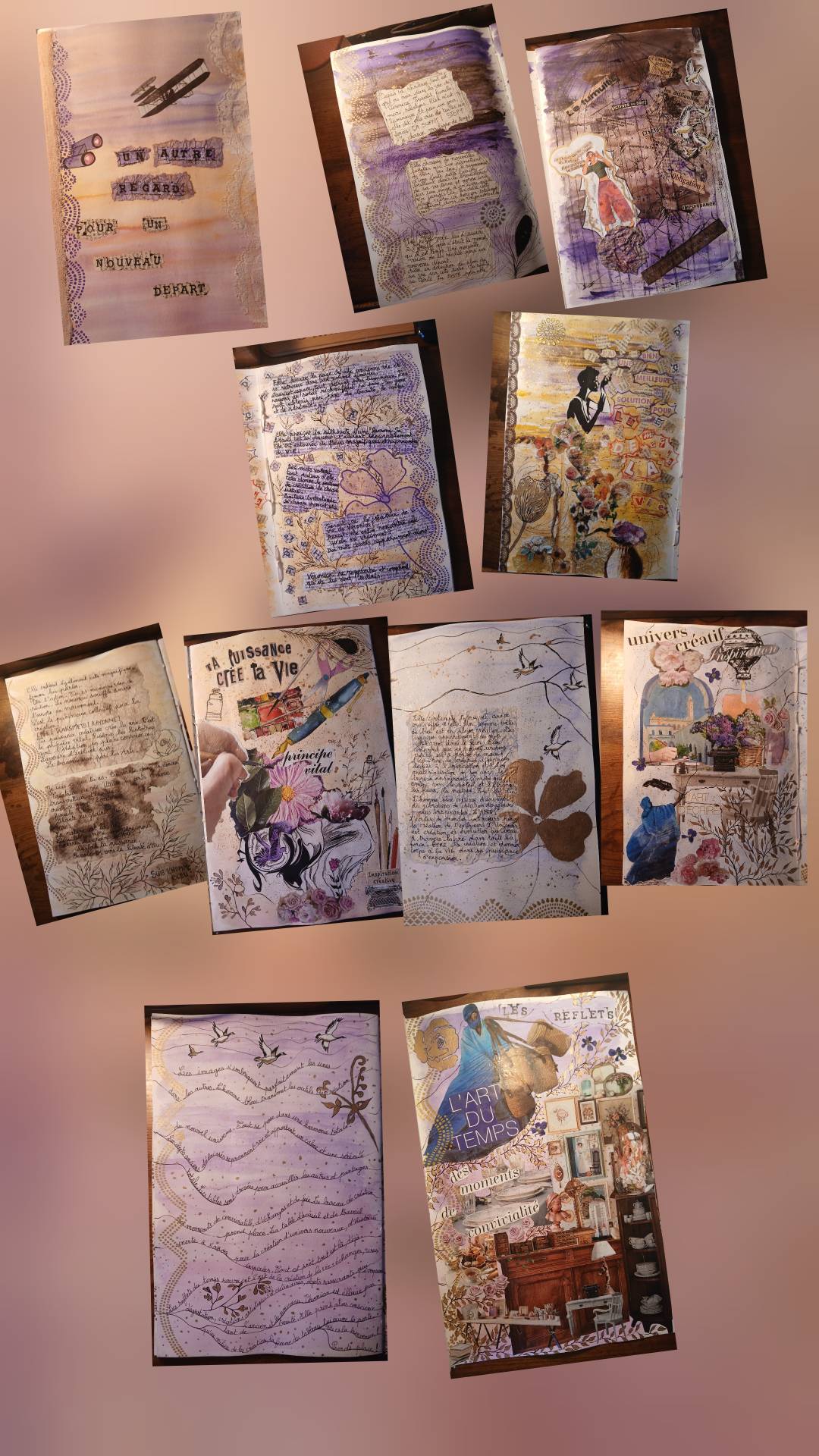 Véronique C - Guide de séjours créatifs, création carnet Véronique C - Guide de séjours créatifs, création carnet